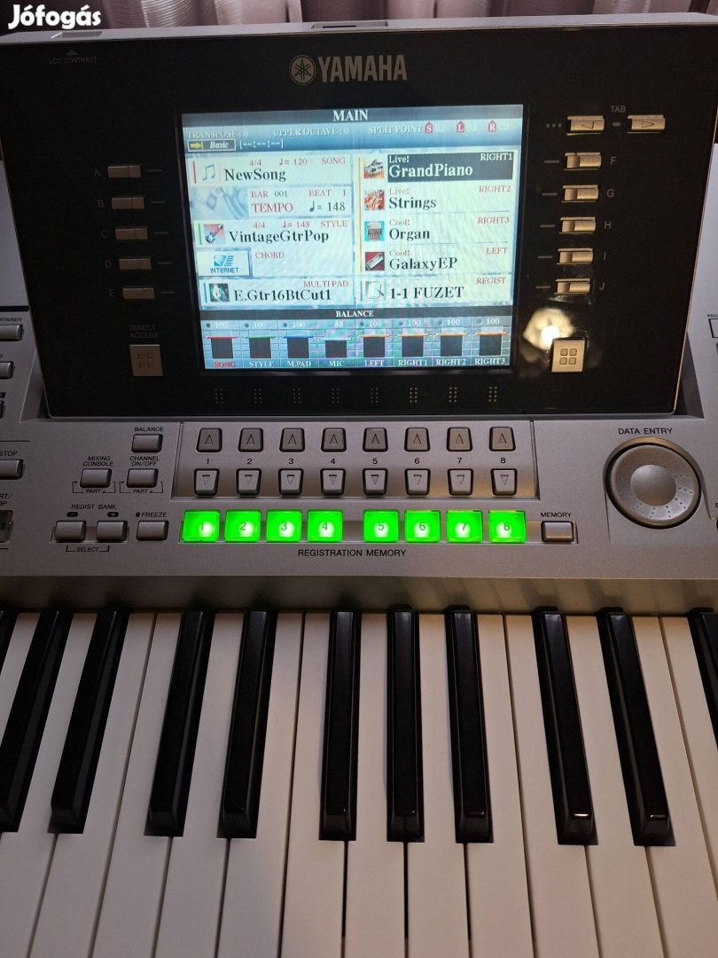 Yamaha Tyros 2 mint az új