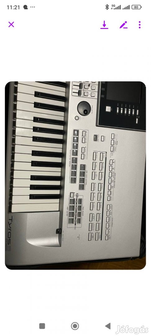 Yamaha Tyros 3 eladó 