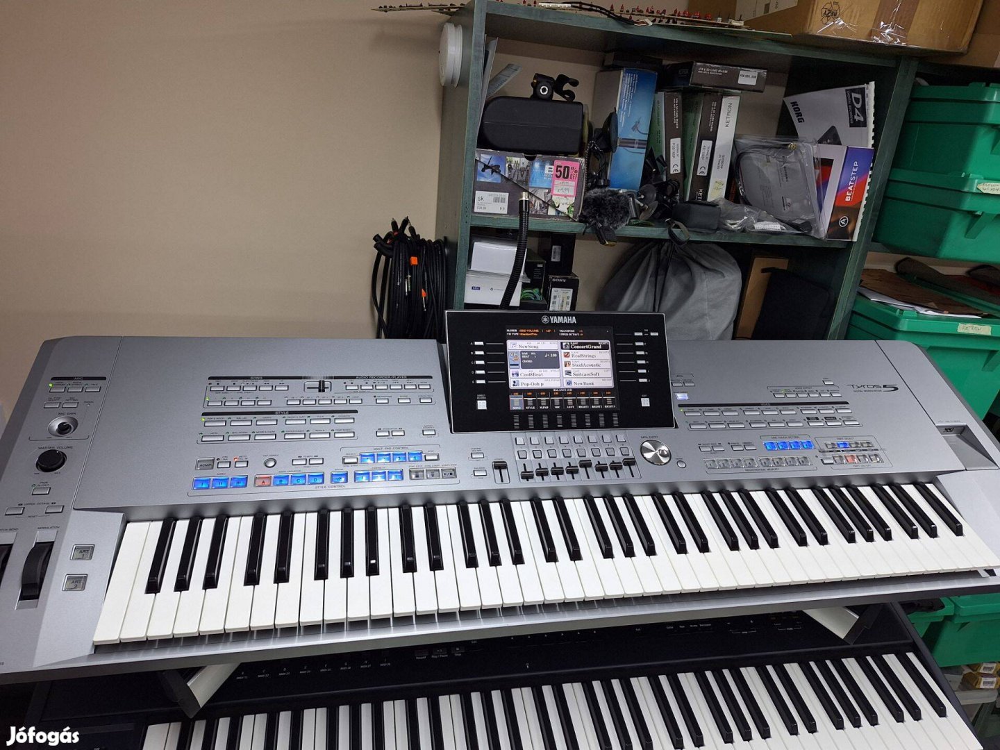 Yamaha Tyros 5 makulátlan, újszerű állapot