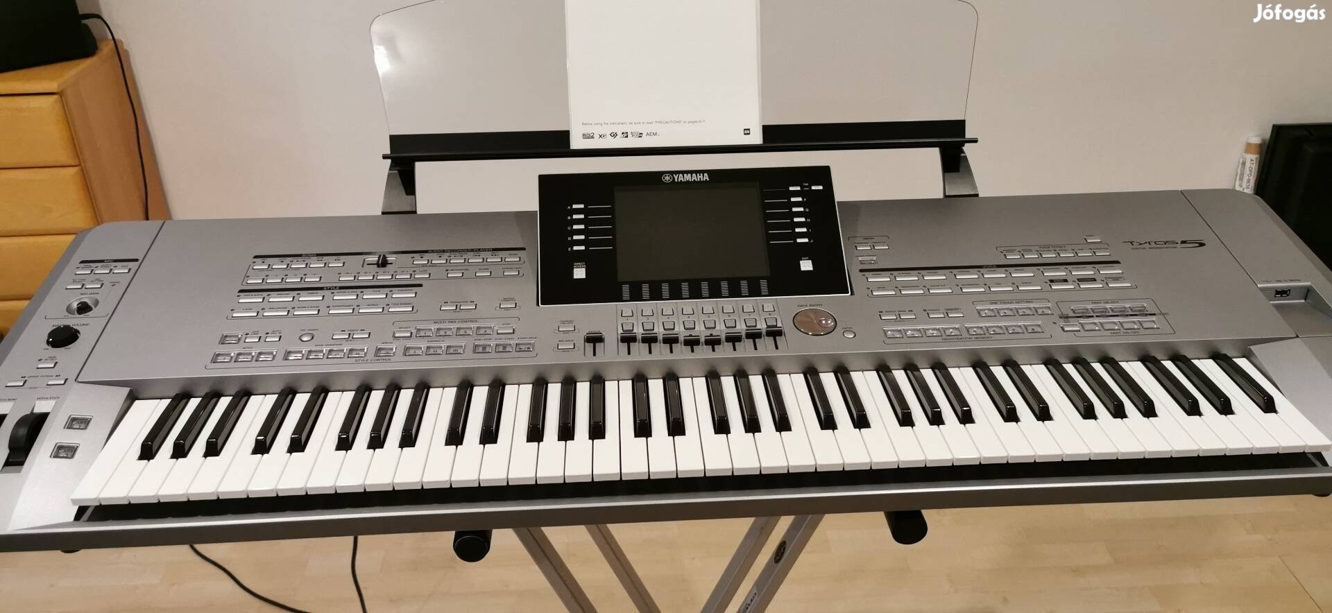 Yamaha Tyros 5 új állapotú. 