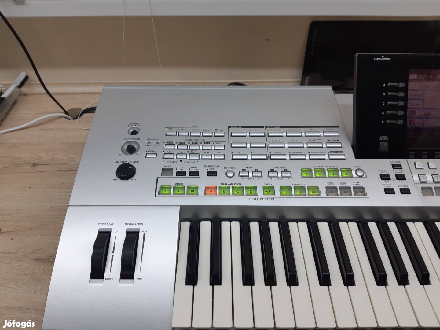 Yamaha Tyros HD/USB kifogástalan állapotban 3084