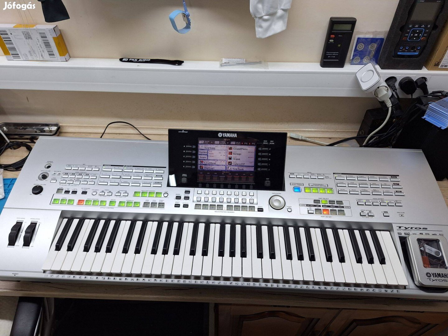 Yamaha Tyros HD USB, hibátlan műszaki, szép esztétikai