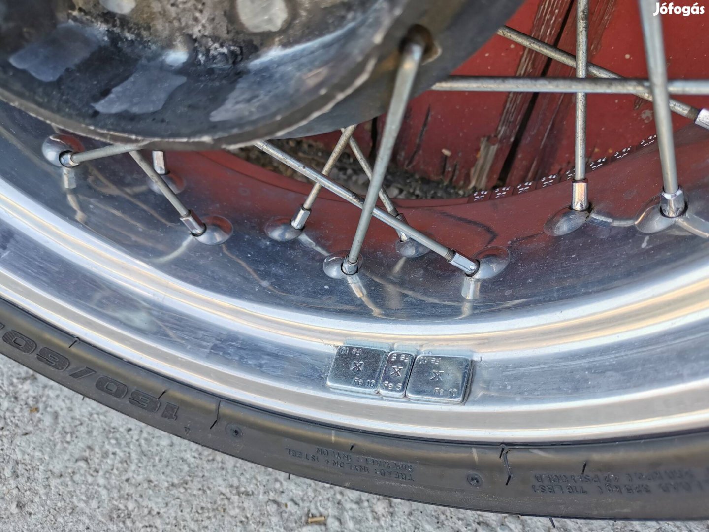 Yamaha XT 600 supermoto kerekek