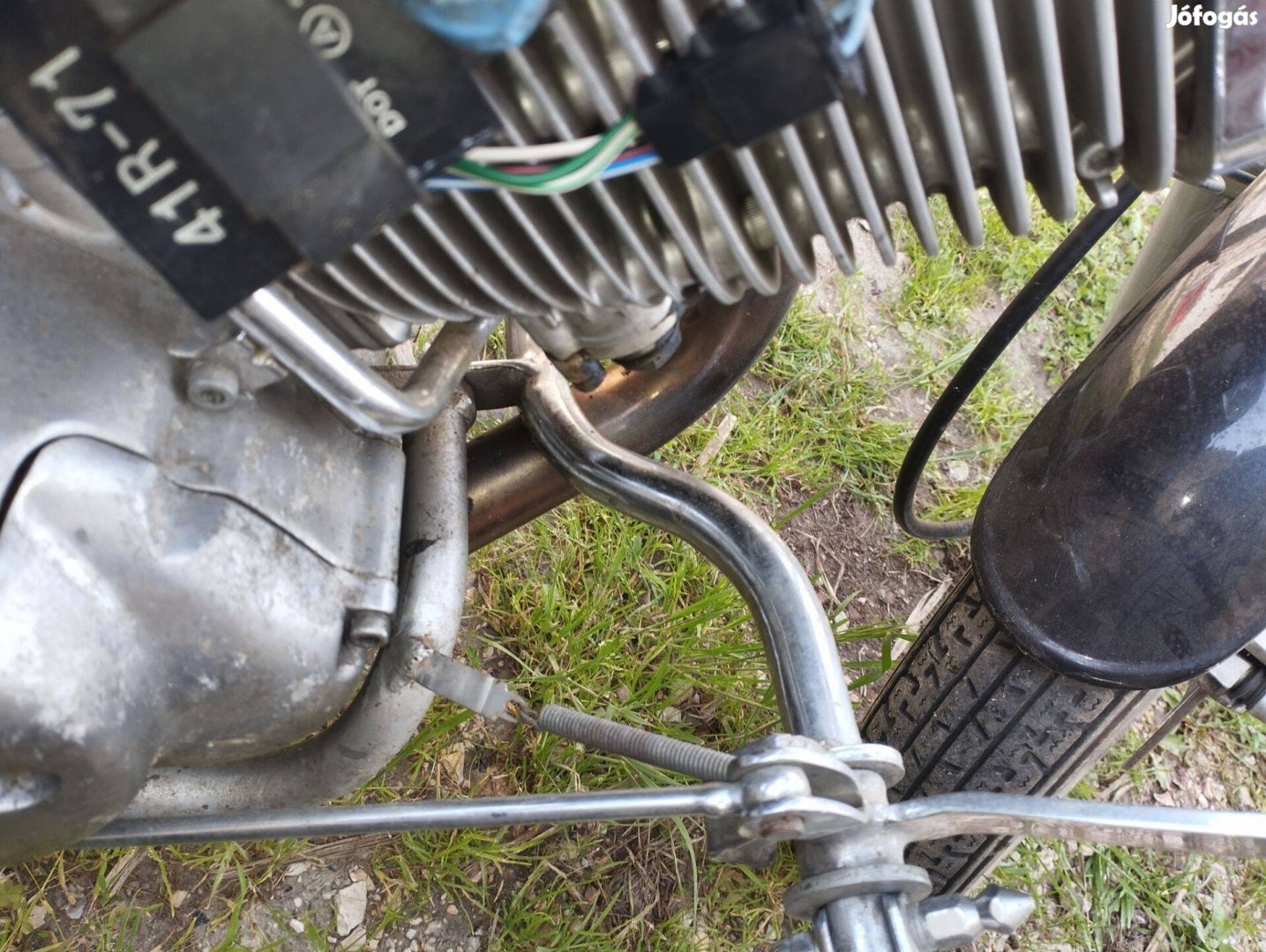 Yamaha XV 535 elöre tolt lábtartó