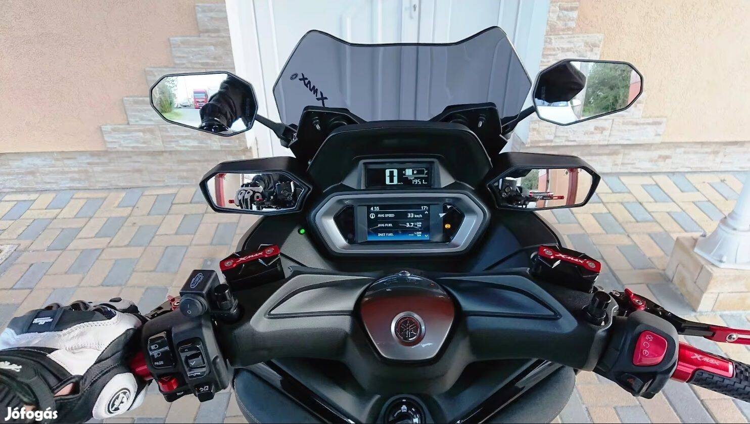 Yamaha Xmax CNC optikai kiegészítők (karácsonyi ajándéknak is!)