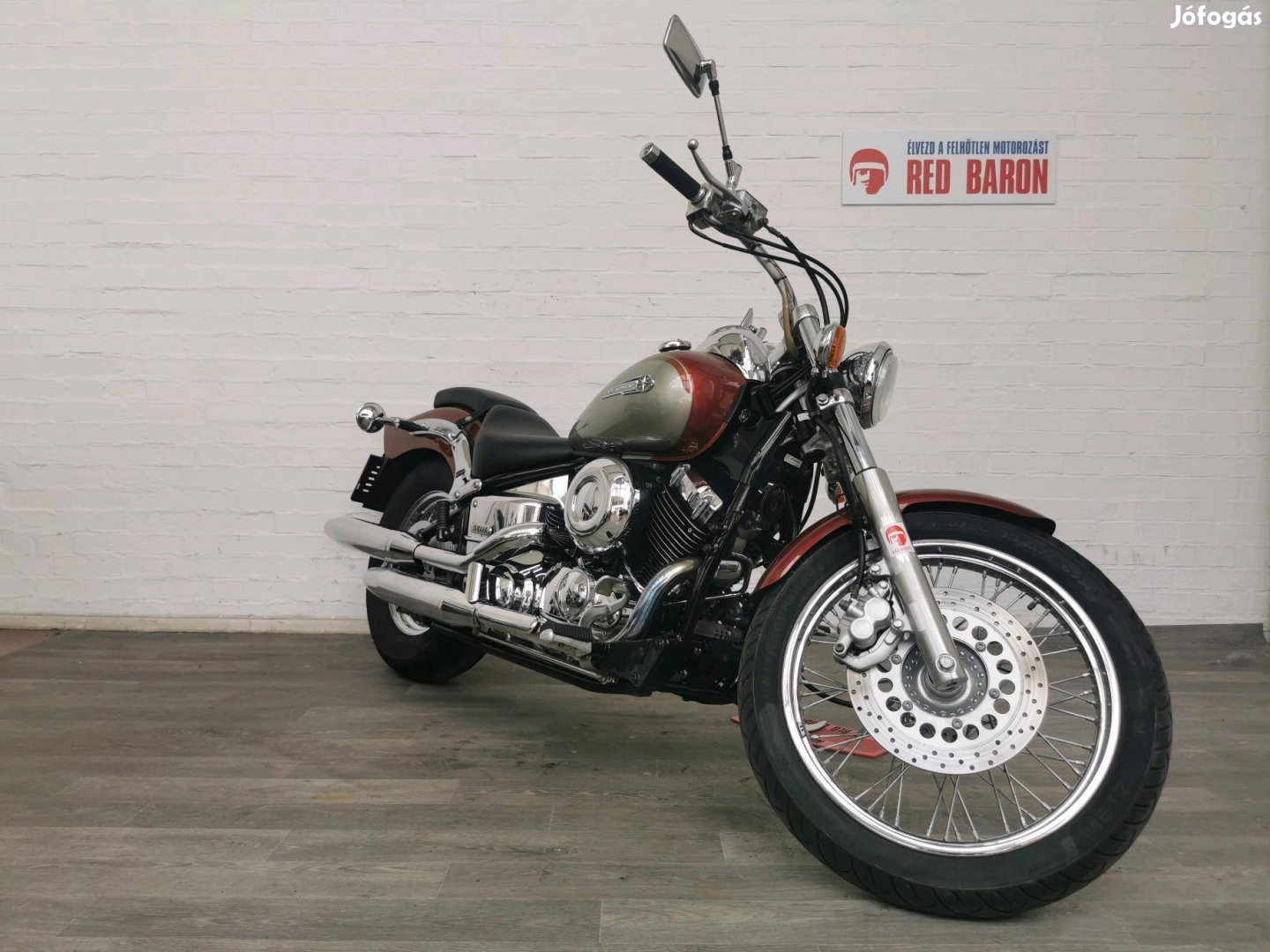 Yamaha Xvs 650 Drag Star Írásos RED Baron Garan...