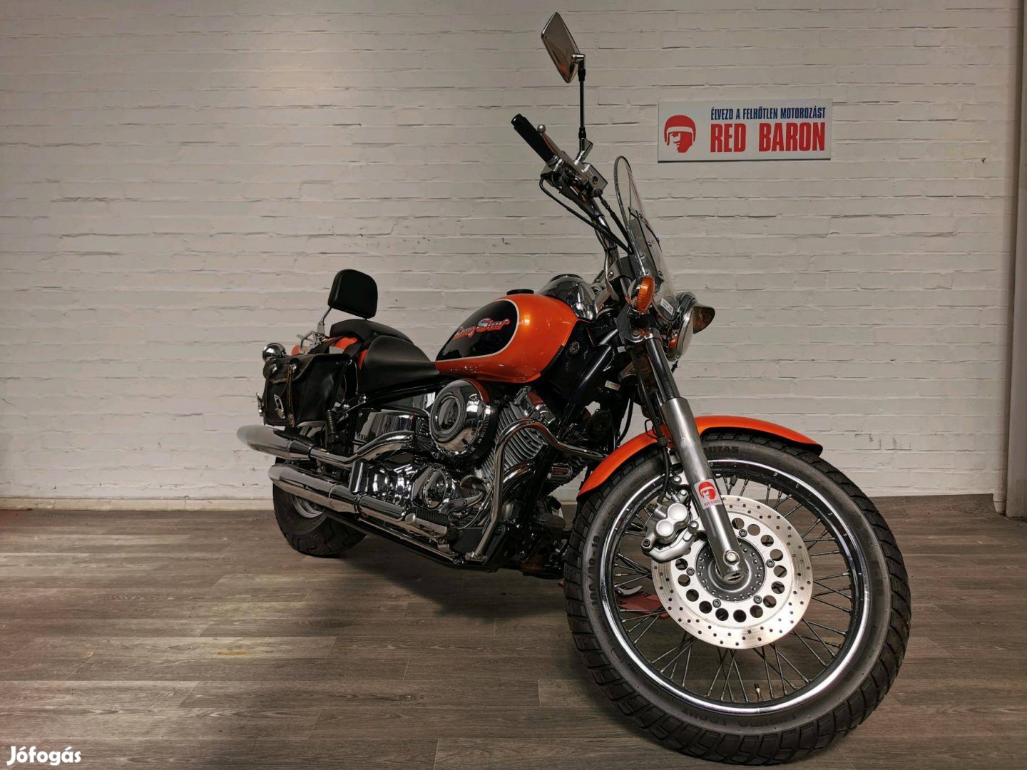 Yamaha Xvs 650 Drag Star Írásos RED Baron Garan...