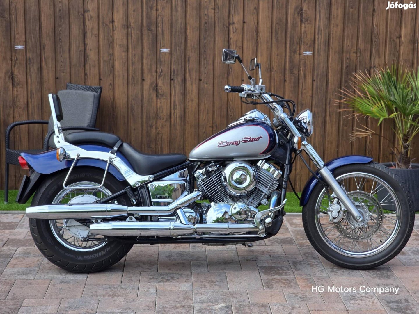 Yamaha Xvs 650 Drag Star Újszerű gumik. akku. 2...