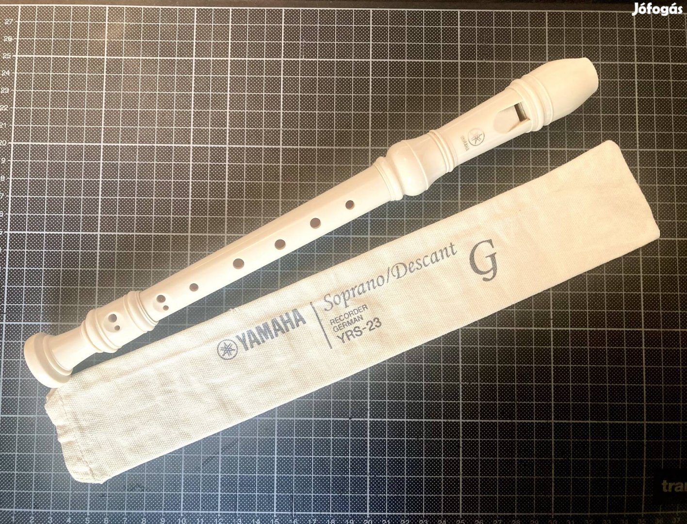 Yamaha YRS-23 szoprán furulya védőtokban