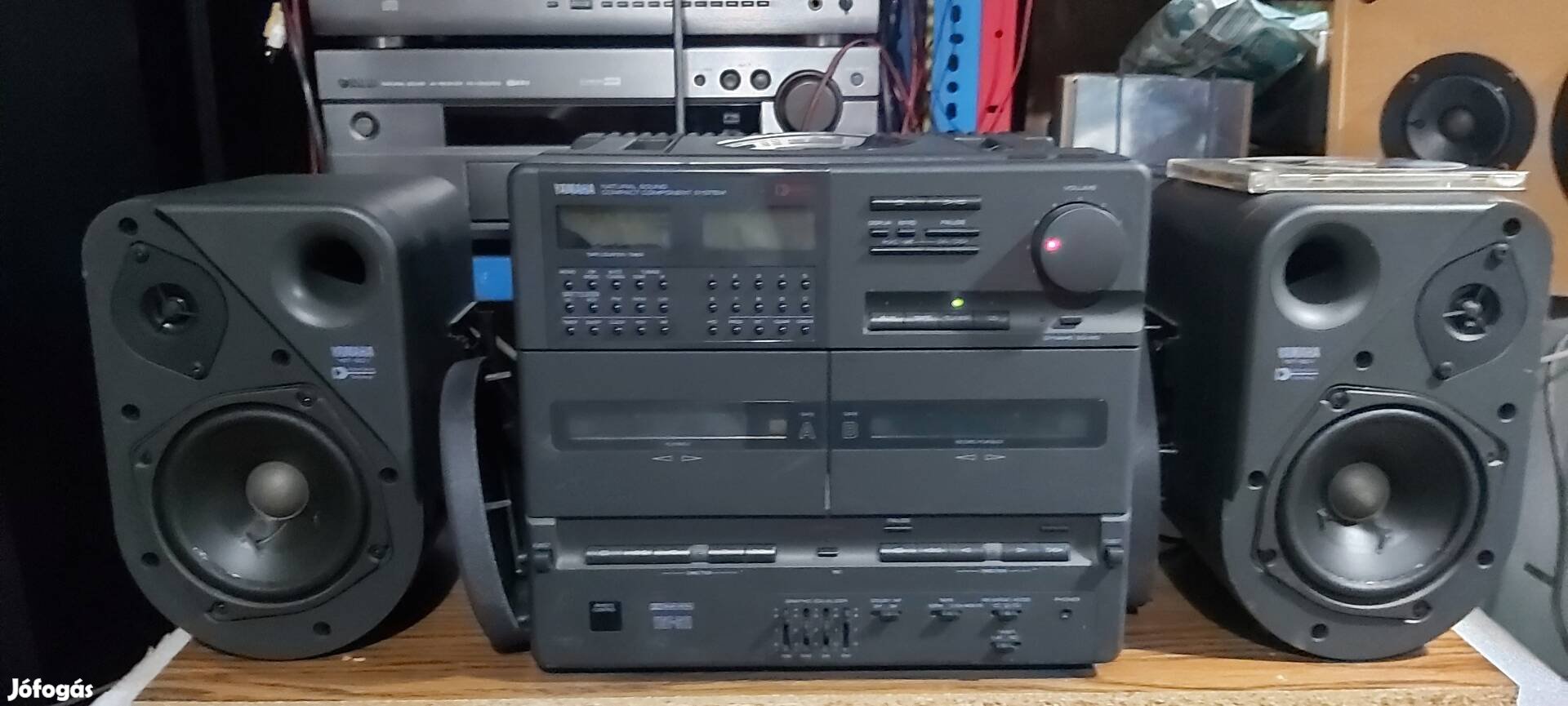 Yamaha YST-C11 250W hifi Retro Boombox jó CD és Magnó