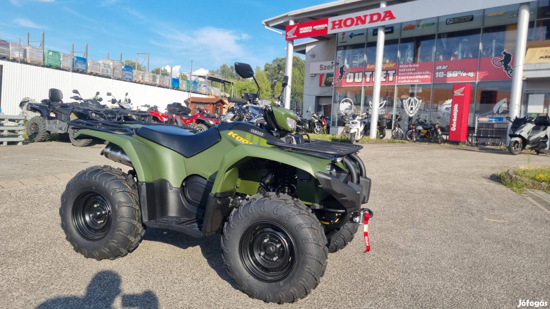 Yamaha Yfm 450 Kodiak. rendszám. Raktáron!