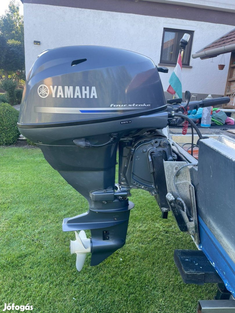 Yamaha csónakmotor F25DMH 2014 eladó