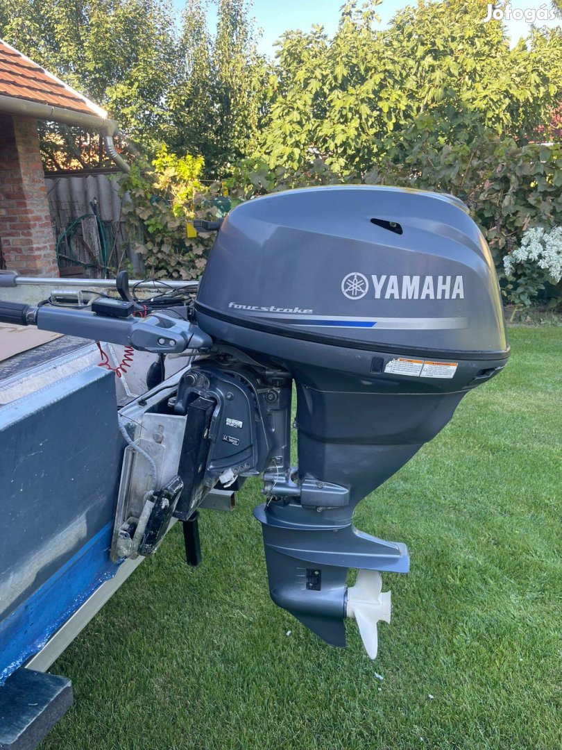 Yamaha csónakmotor F25DMH 2014 eladó