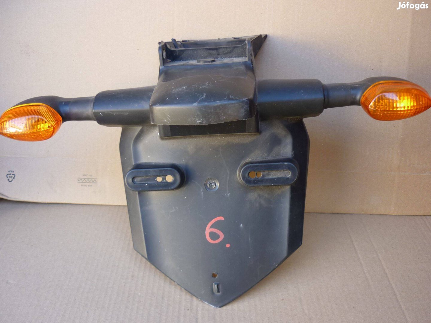 Yamaha fazer FZ6 farokidom rendszámtartó idom