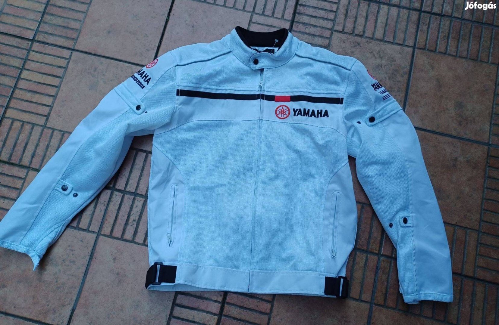 Yamaha full protektoros könnyű motoros kabát motoros dzseki L