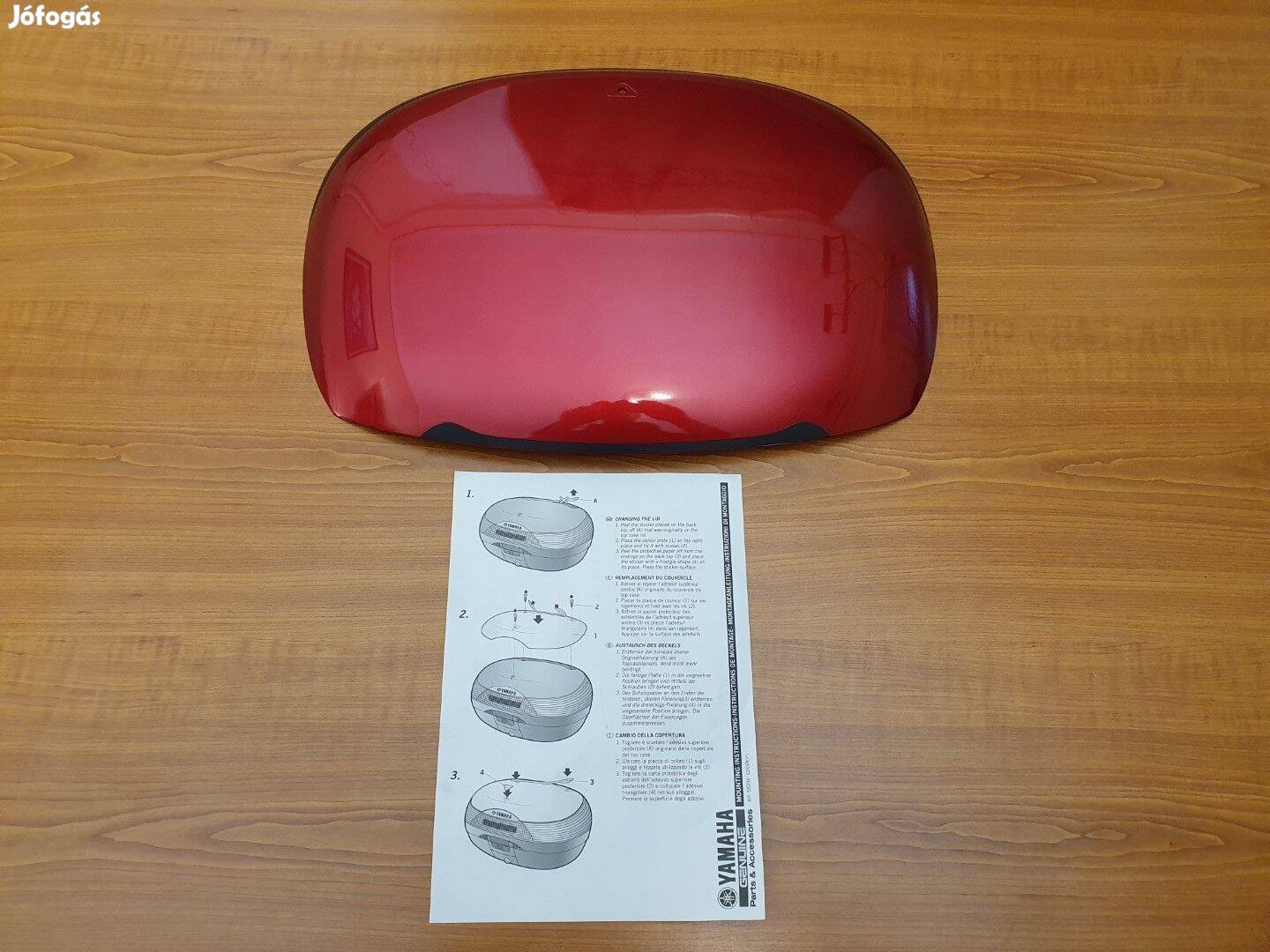Yamaha hátsó dobozfedél 48 literes dobozhoz - új 16360