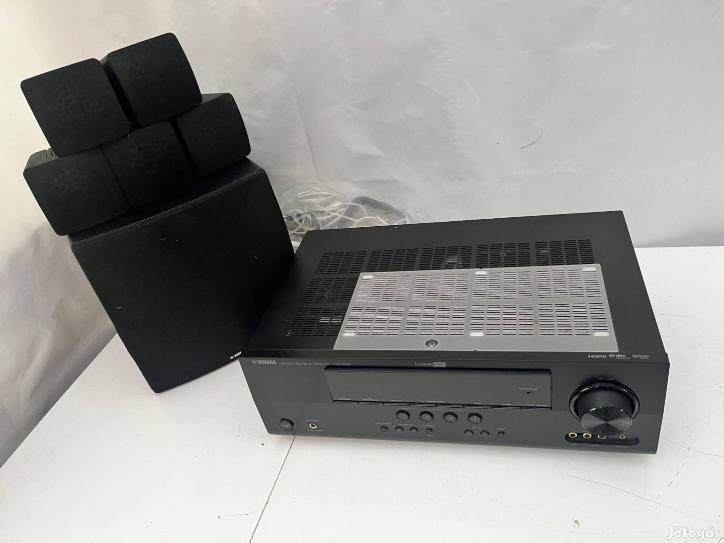 Yamaha házimozi erösitö HTR-6230 hangfal mélynyomó NS-SW280 NS-B280