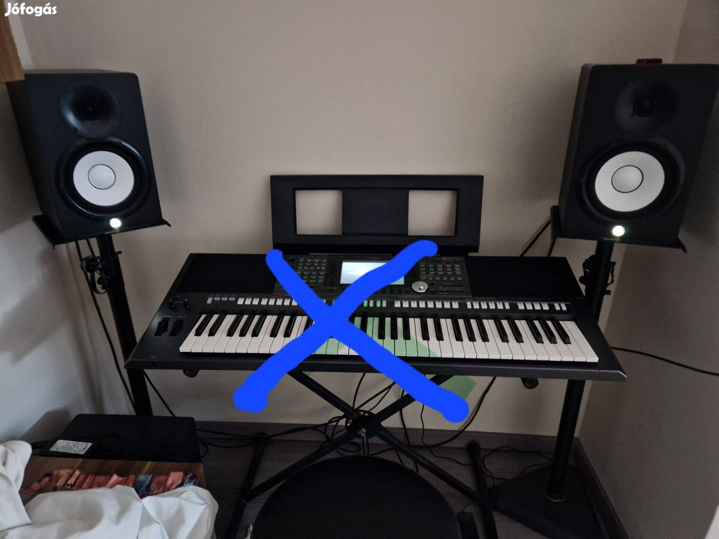 Yamaha hs7 aktív hangfal pár +Állvány