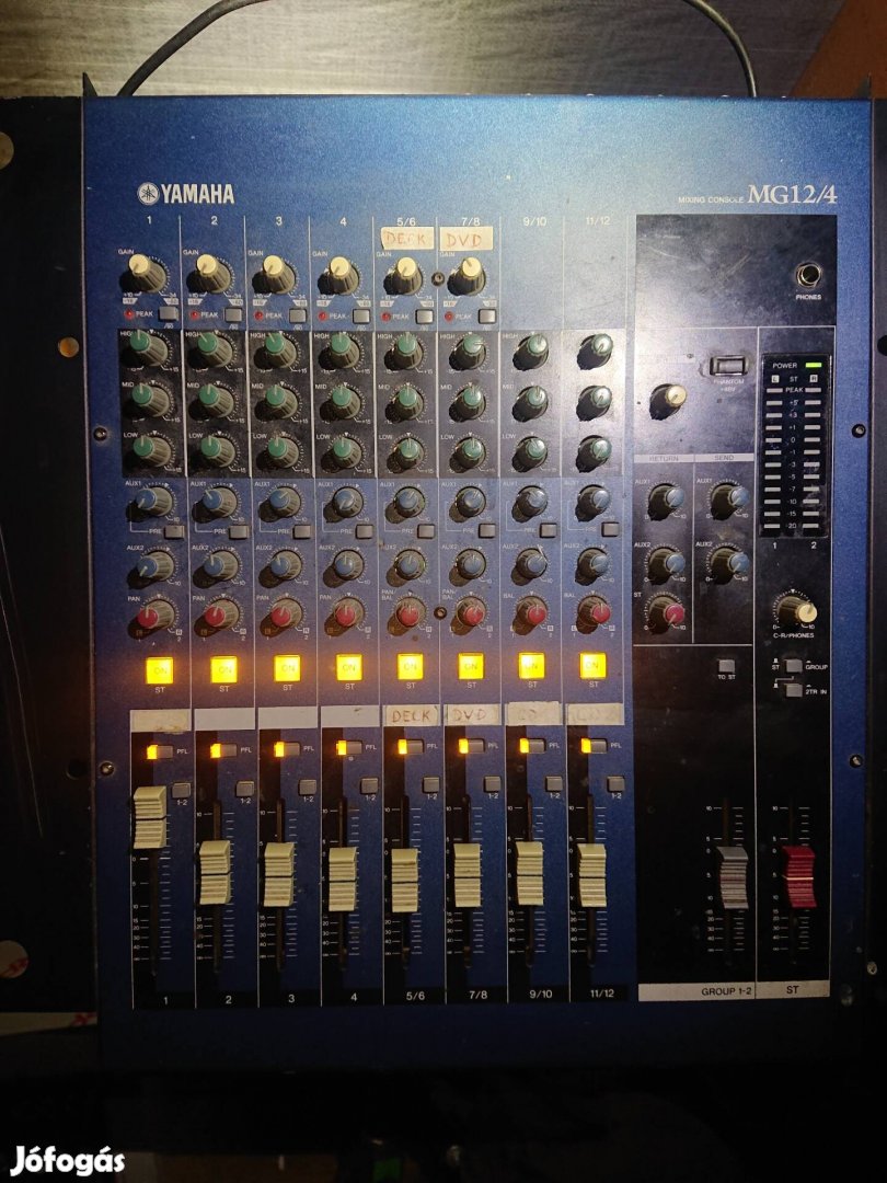 Yamaha mg12/4 analóg keverőpult mixer eladó 