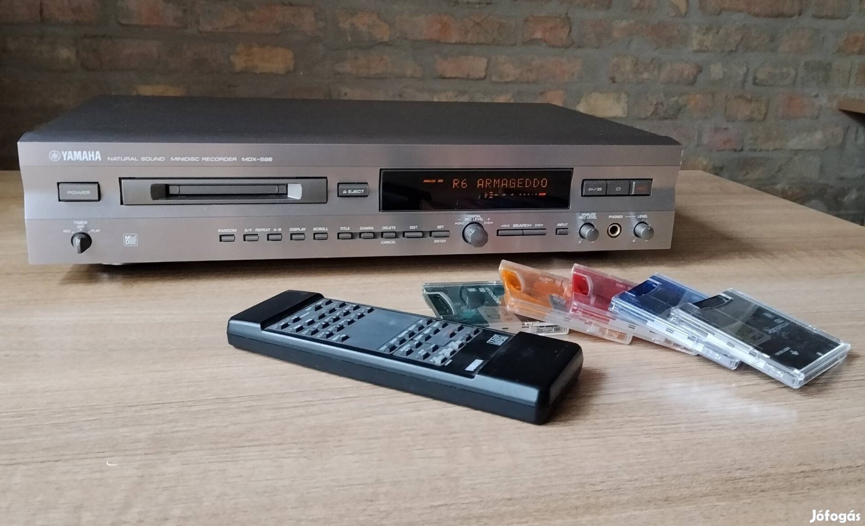 Yamaha minidisc készülék MDX-596