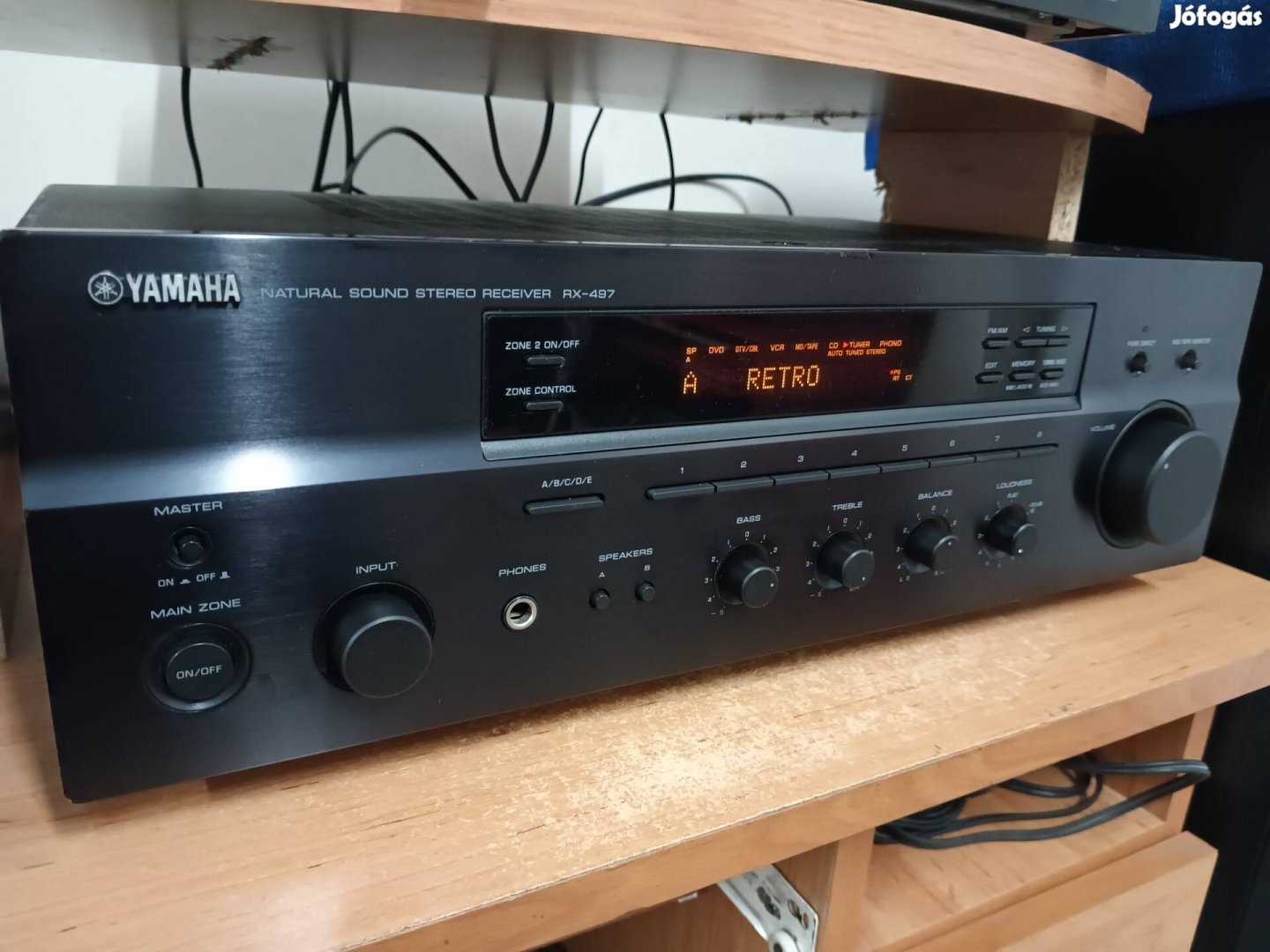 Yamaha rx 497 stereo erősítő 