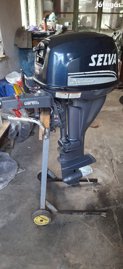 Yamaha selva 15le 4ütemű hosszú tribes csónakmotor 