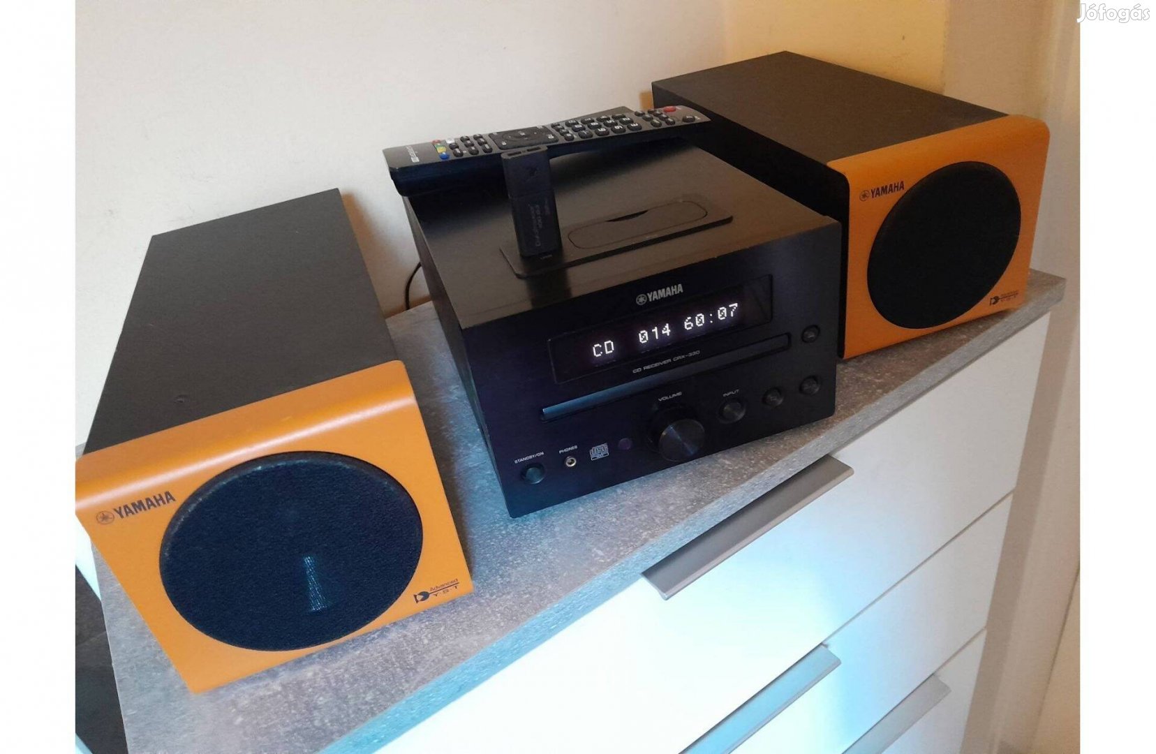 Yamaha sztereo komplett mini hifi