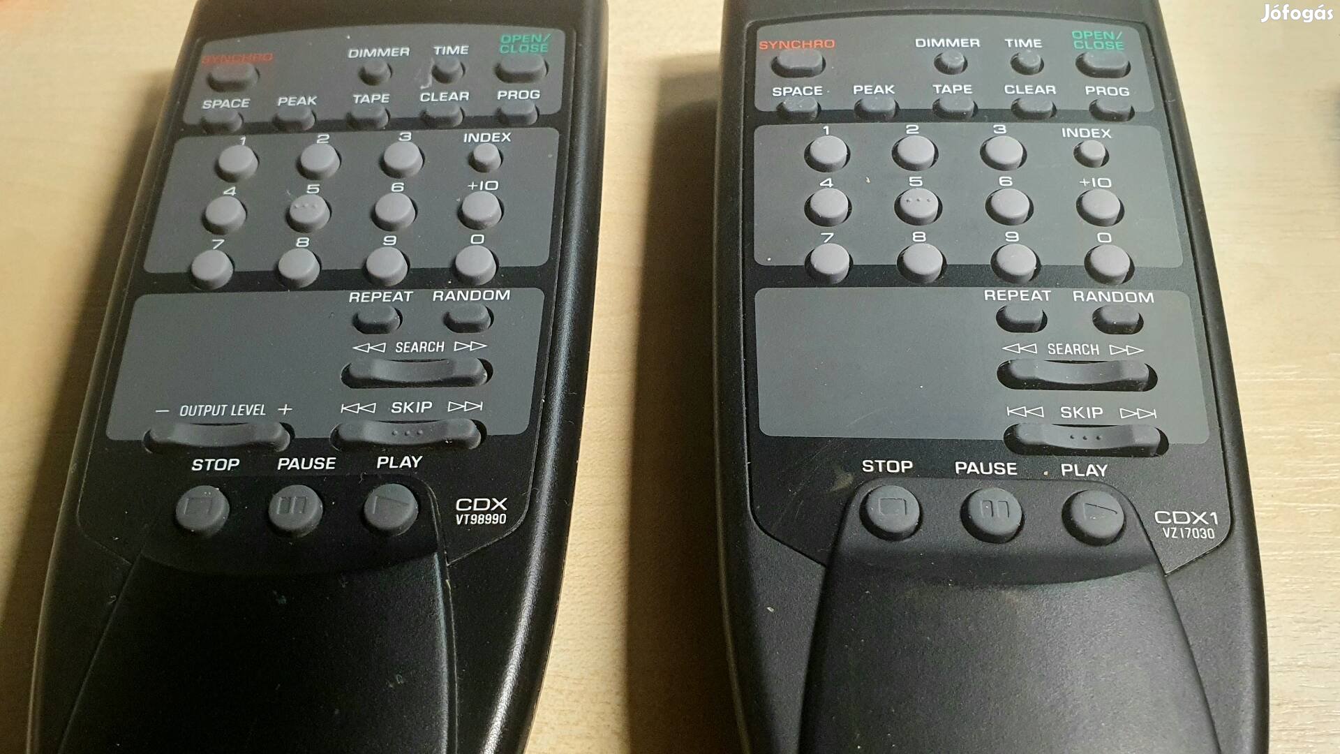 Yamaha távirányítók köztük 1 igen ritka RS-K3 deck