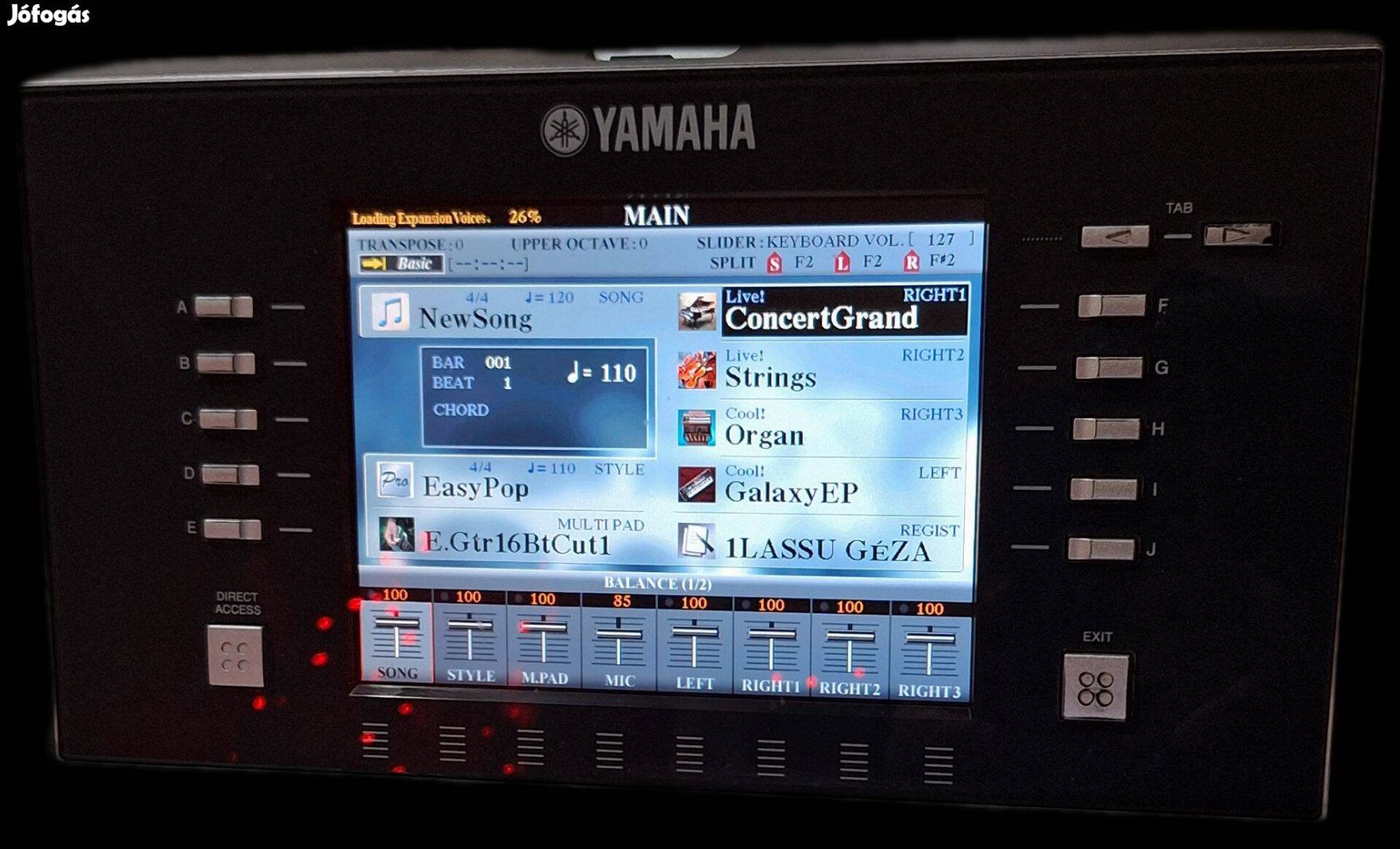 Yamaha tyros3