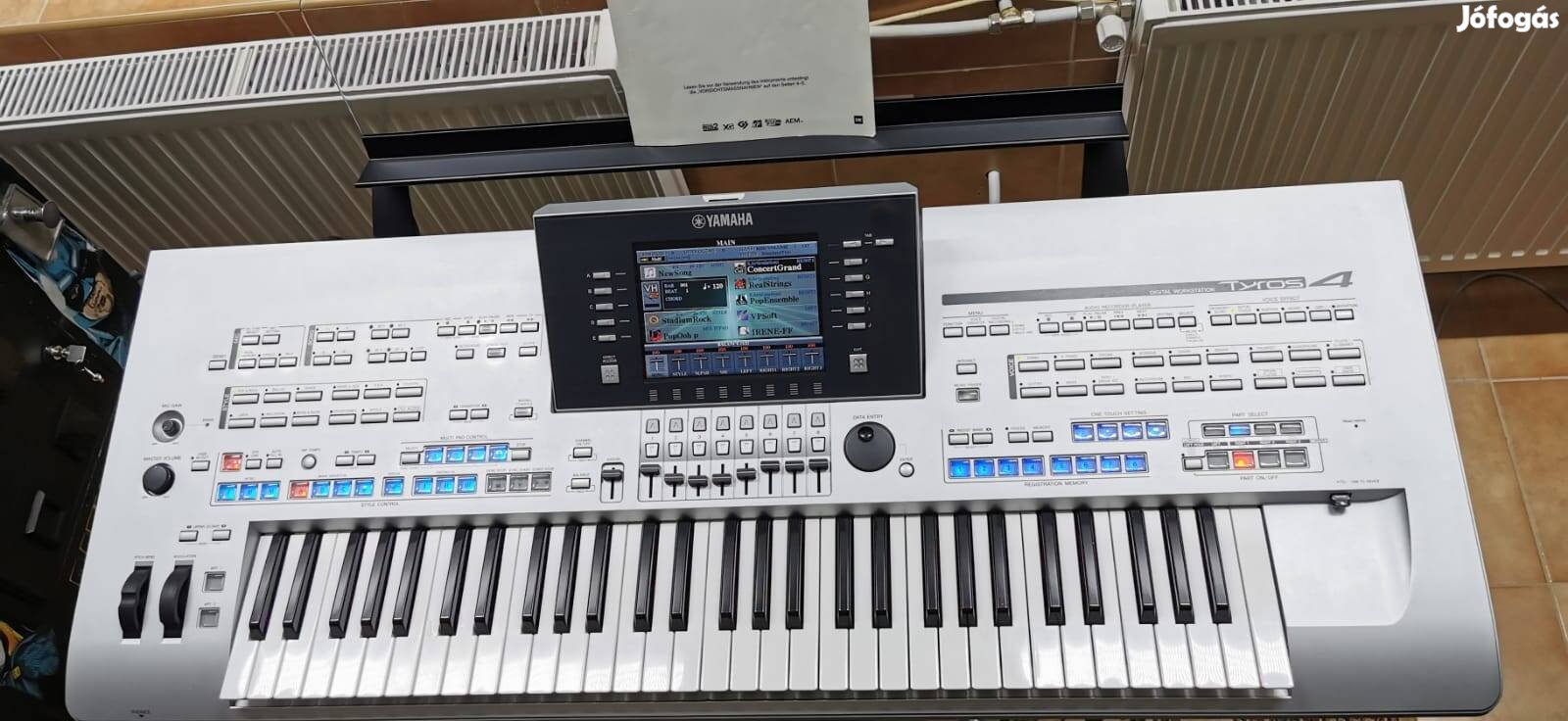 Yamaha tyros 4 szép állapotú.