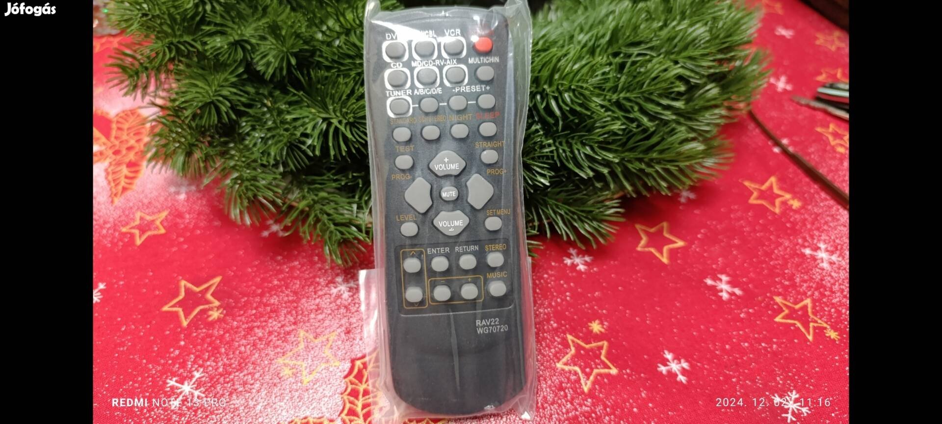 Yamaha új távirányító házimozi erősítőhöz.