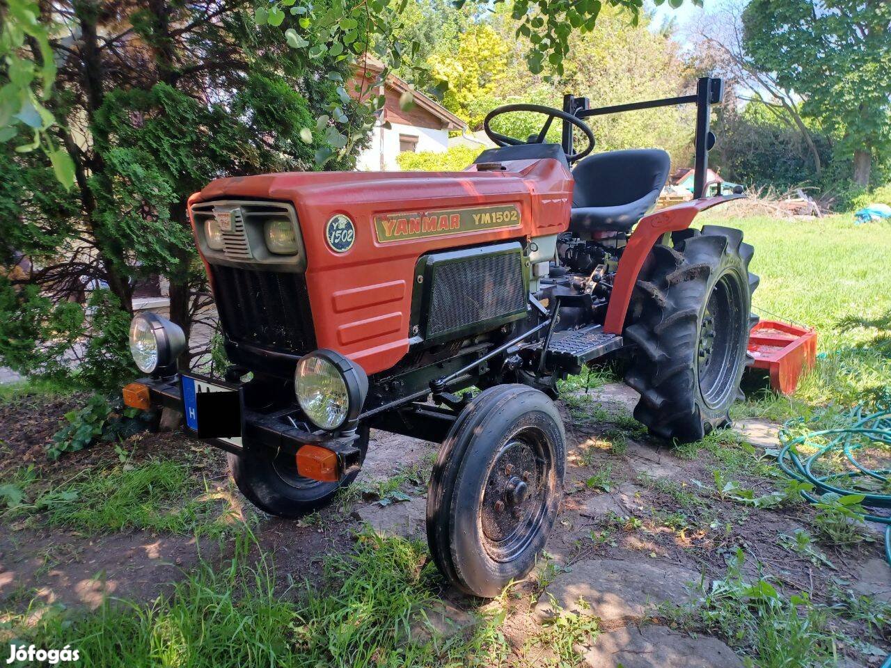 Yanmar 1502 - Rendszámos japán traktor