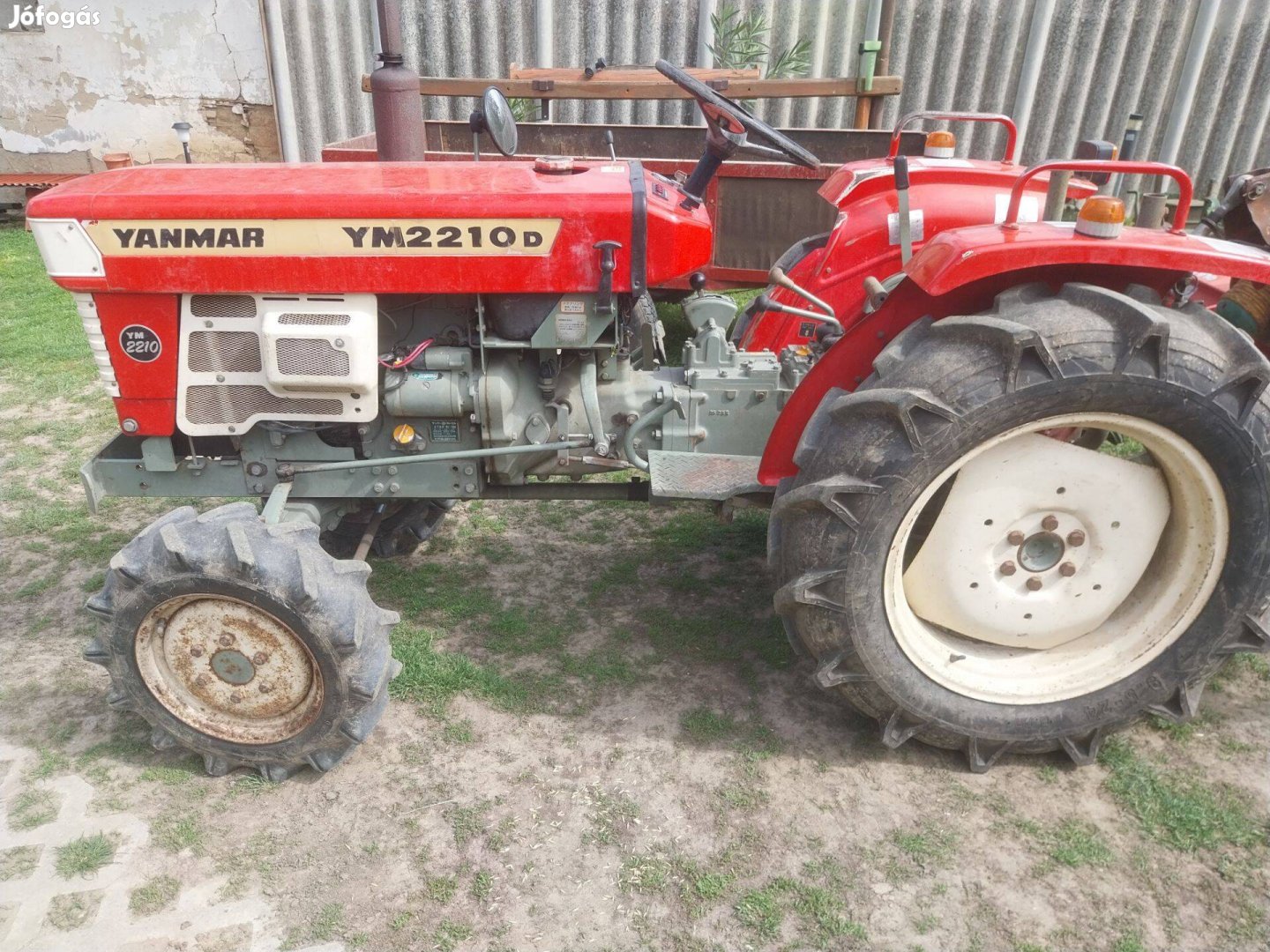 Yanmar 22Le,4x4-es kistraktor,müszakival,talajmaroval elado
