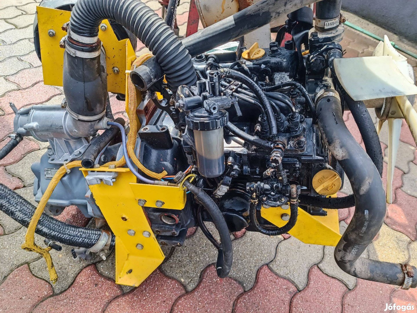 Yanmar 3TNE68-ac diesel motor