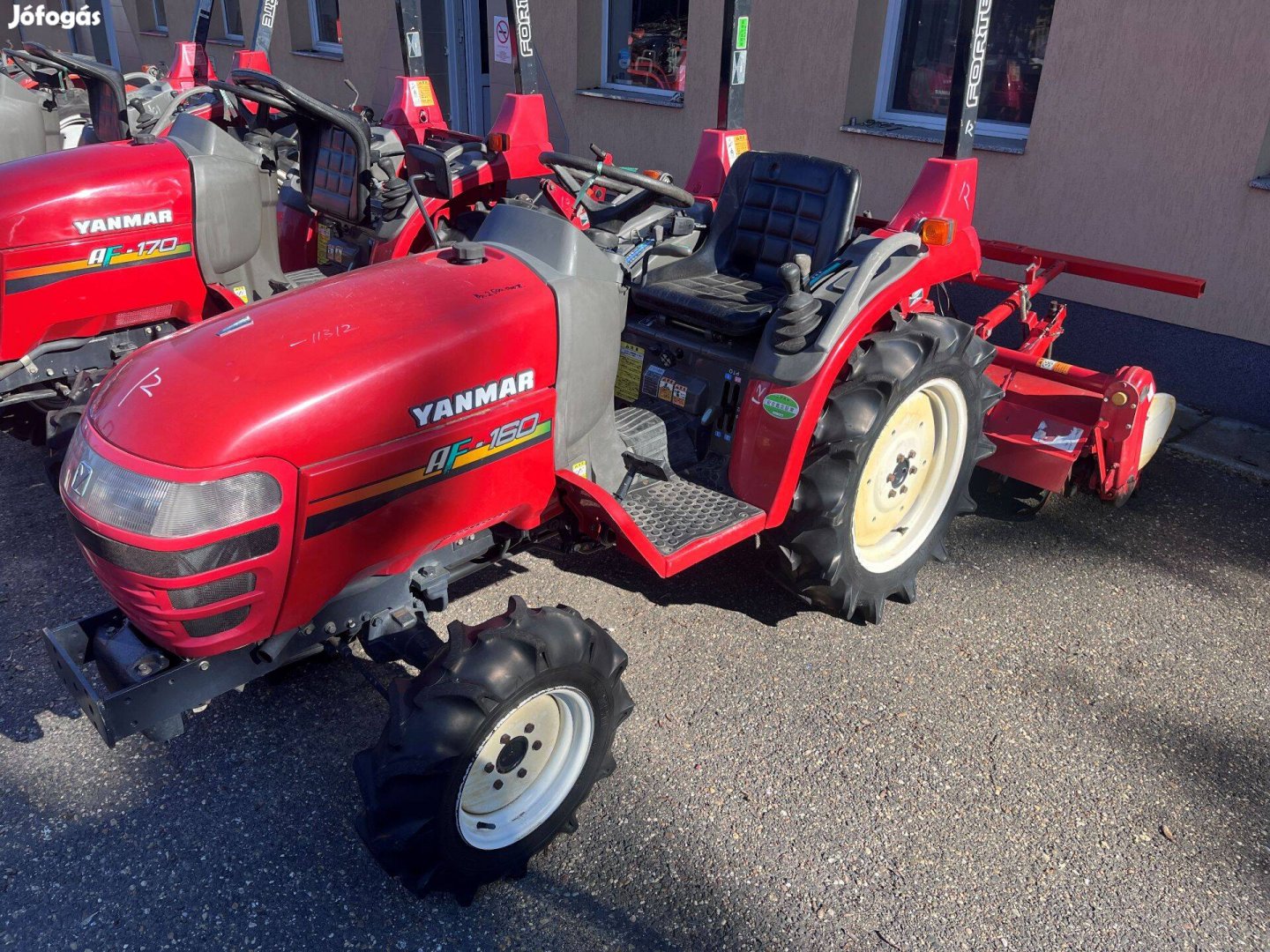 Yanmar AF160 használt japán kistraktor