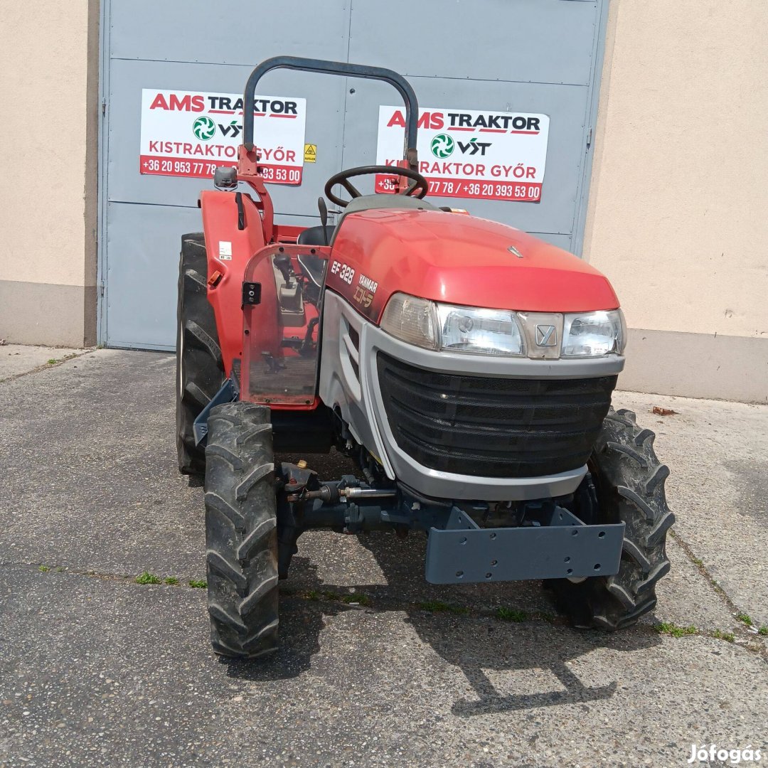 Yanmar EF328 szervokormányos, 28 Le irányváltós 4x4 japán traktor