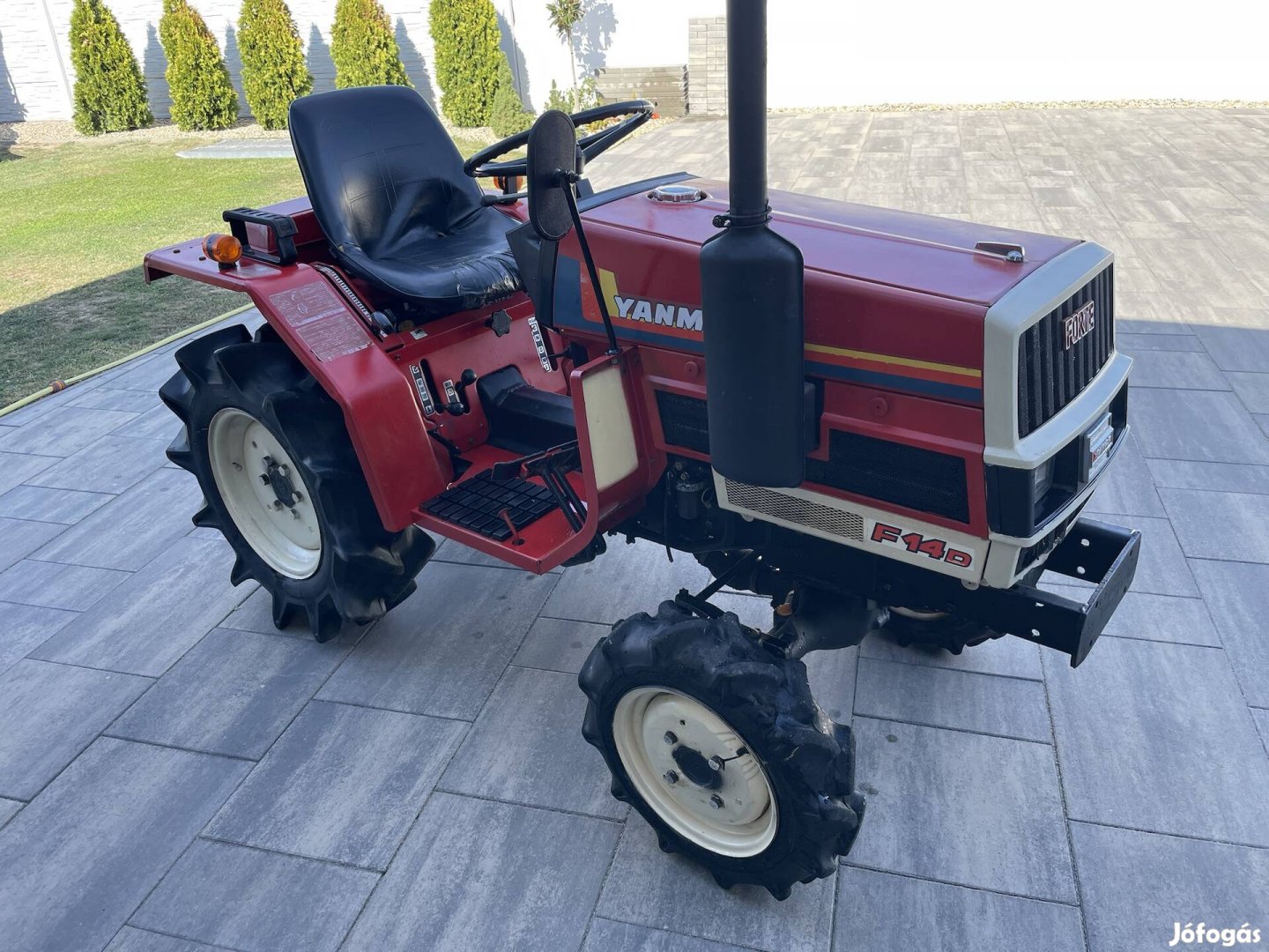 Yanmar F14 4x4 japán kis traktor / Kubota / 