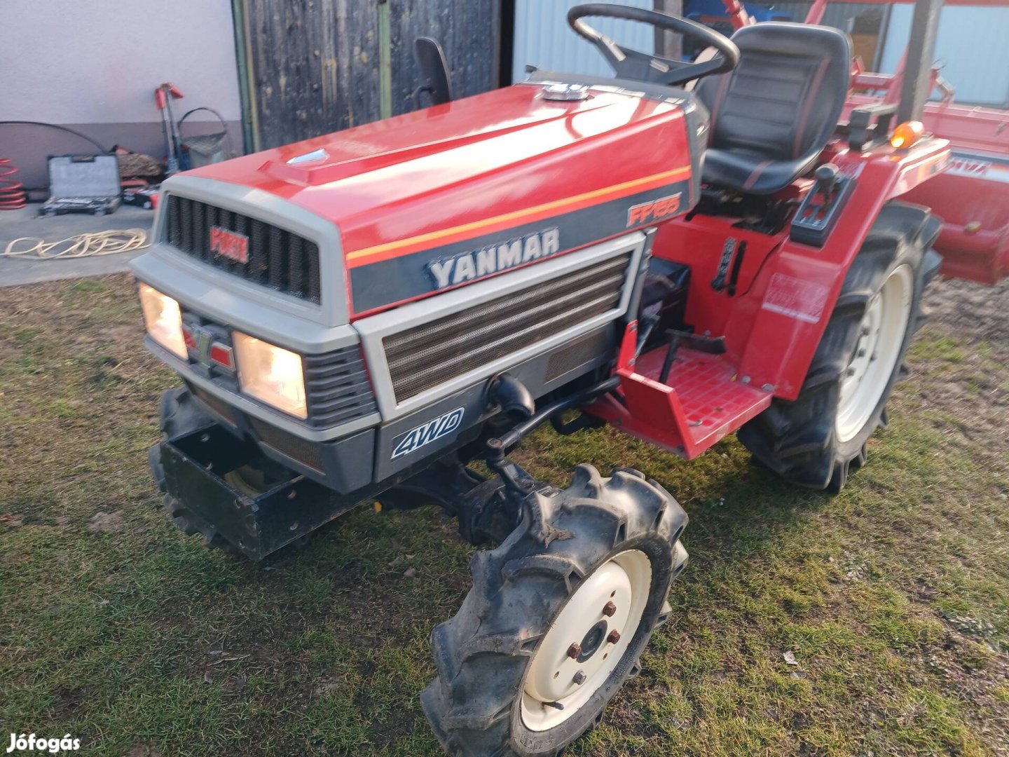 Yanmar F155, Japán kistraktor eladó.