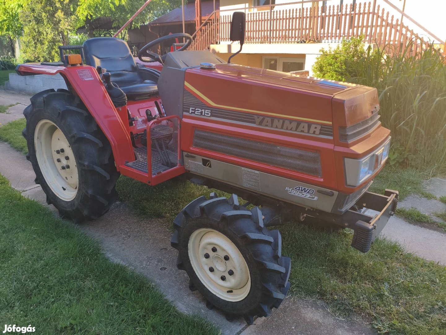Yanmar F215D kistraktor!