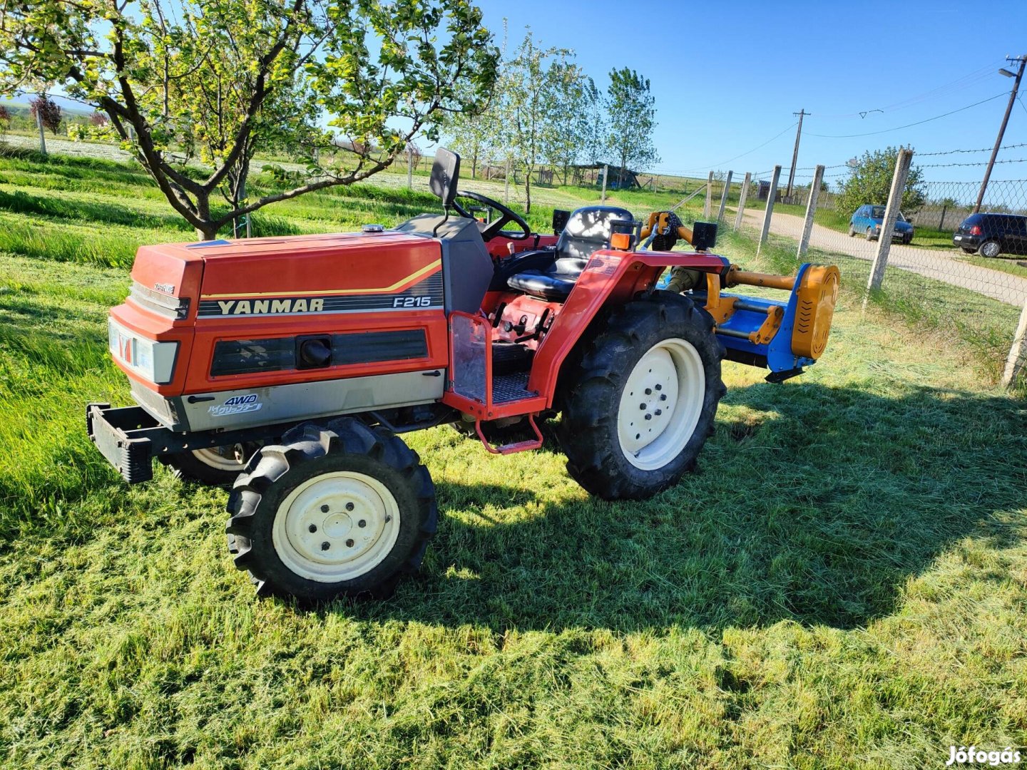 Yanmar F215 japán kistraktor!