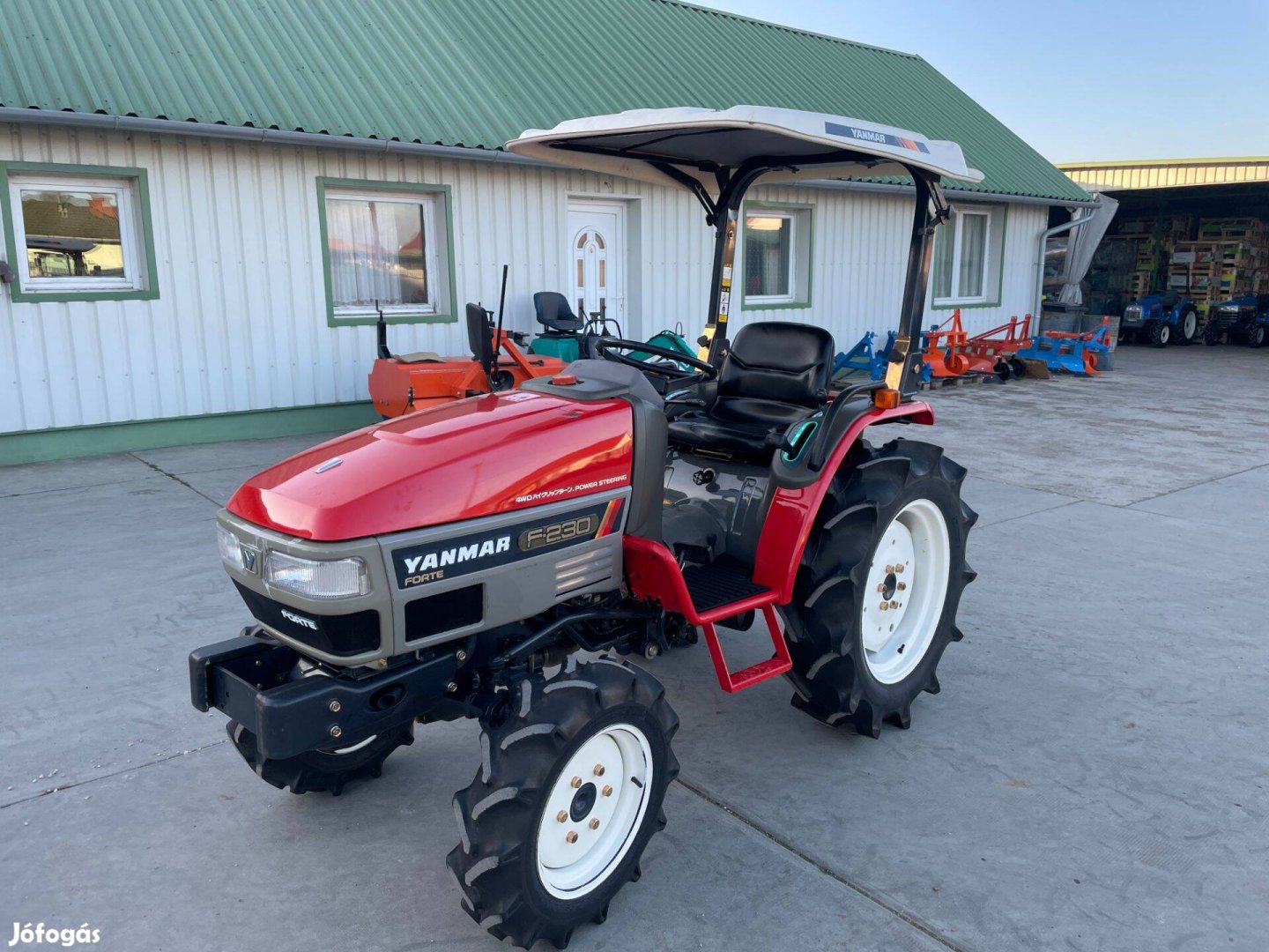 Yanmar F230 Kubota Iseki Japán kistraktorok