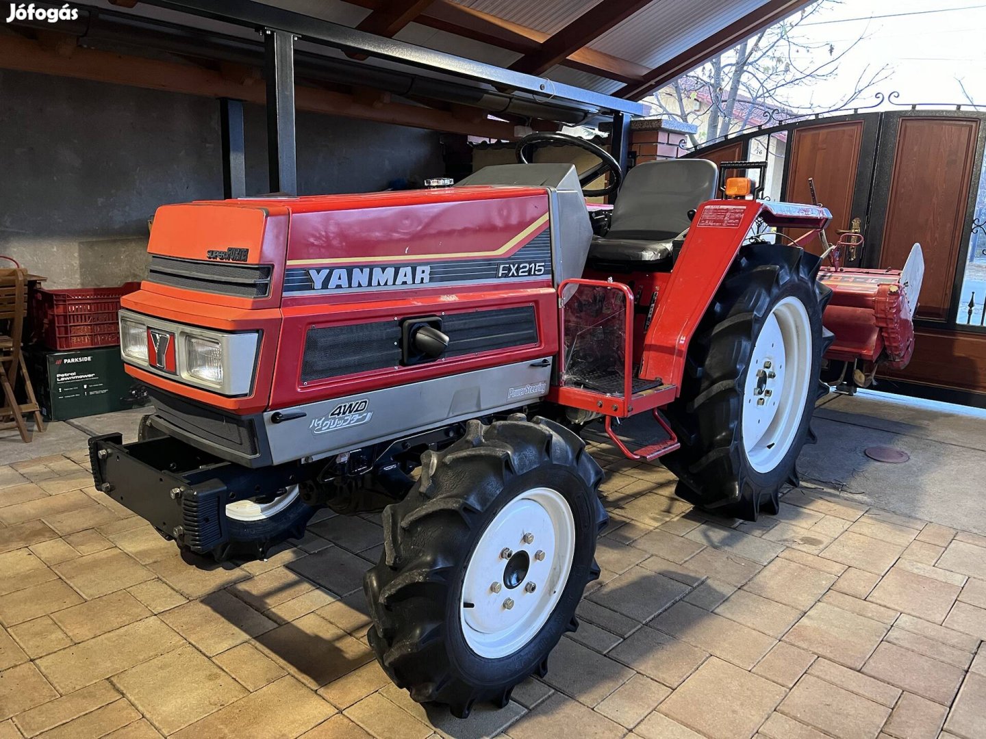 Yanmar FX215 japán kistraktor / traktor (szervo kormány)