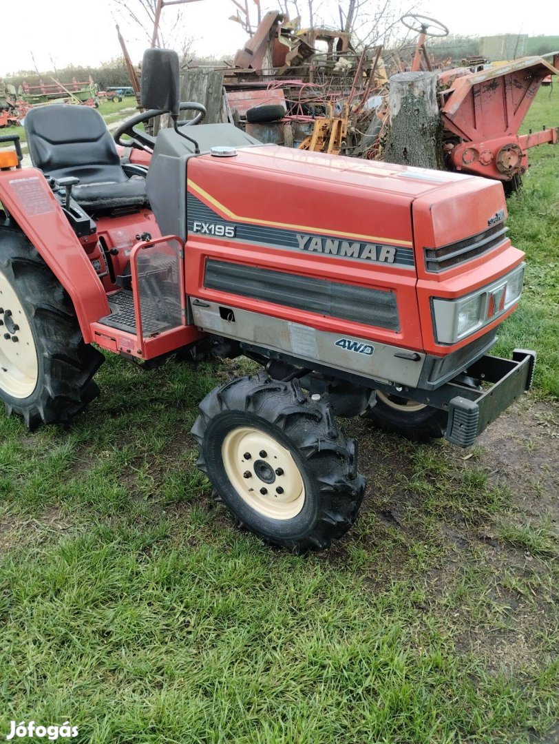 Yanmar FX 195 japán kis traktor eladó