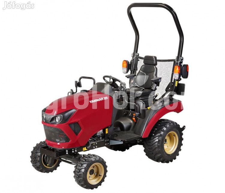 Yanmar Kis traktor 22 lóerős bukókerettel