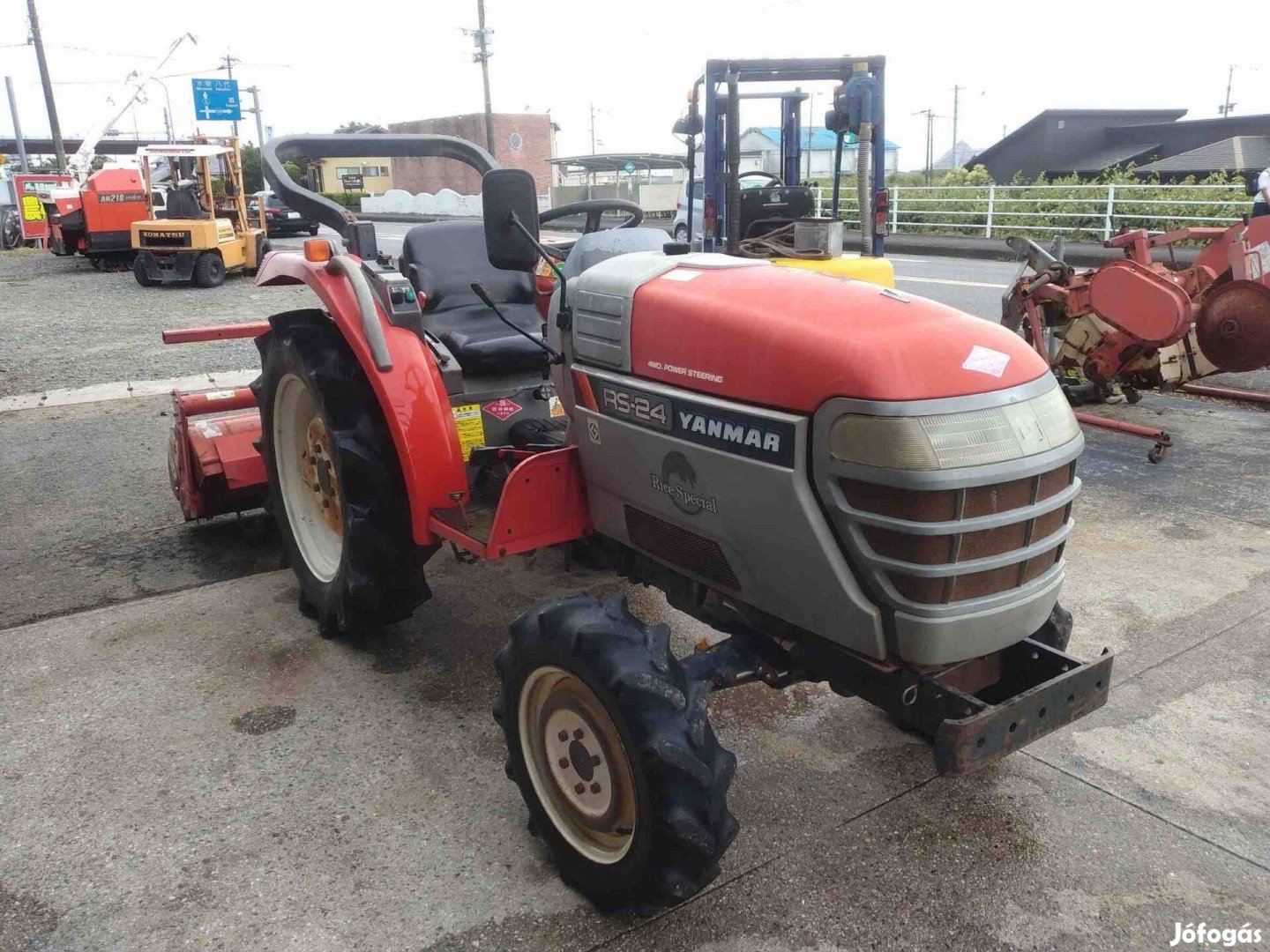 Yanmar RS24 japán kistraktor
