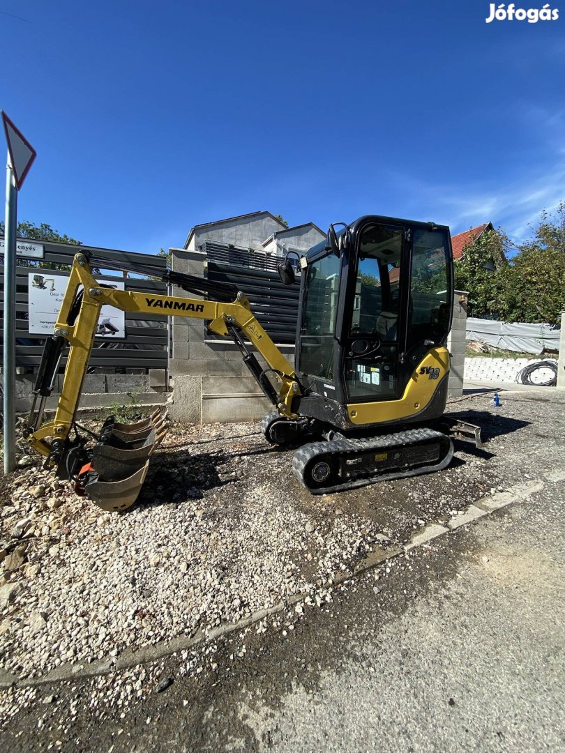 Yanmar SV18 forgókotró
