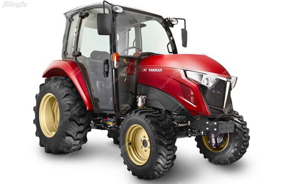 Yanmar Traktor 47 lóerős, kabinnal, Japán traktor (2,5% THM)/ Yt347V-Q