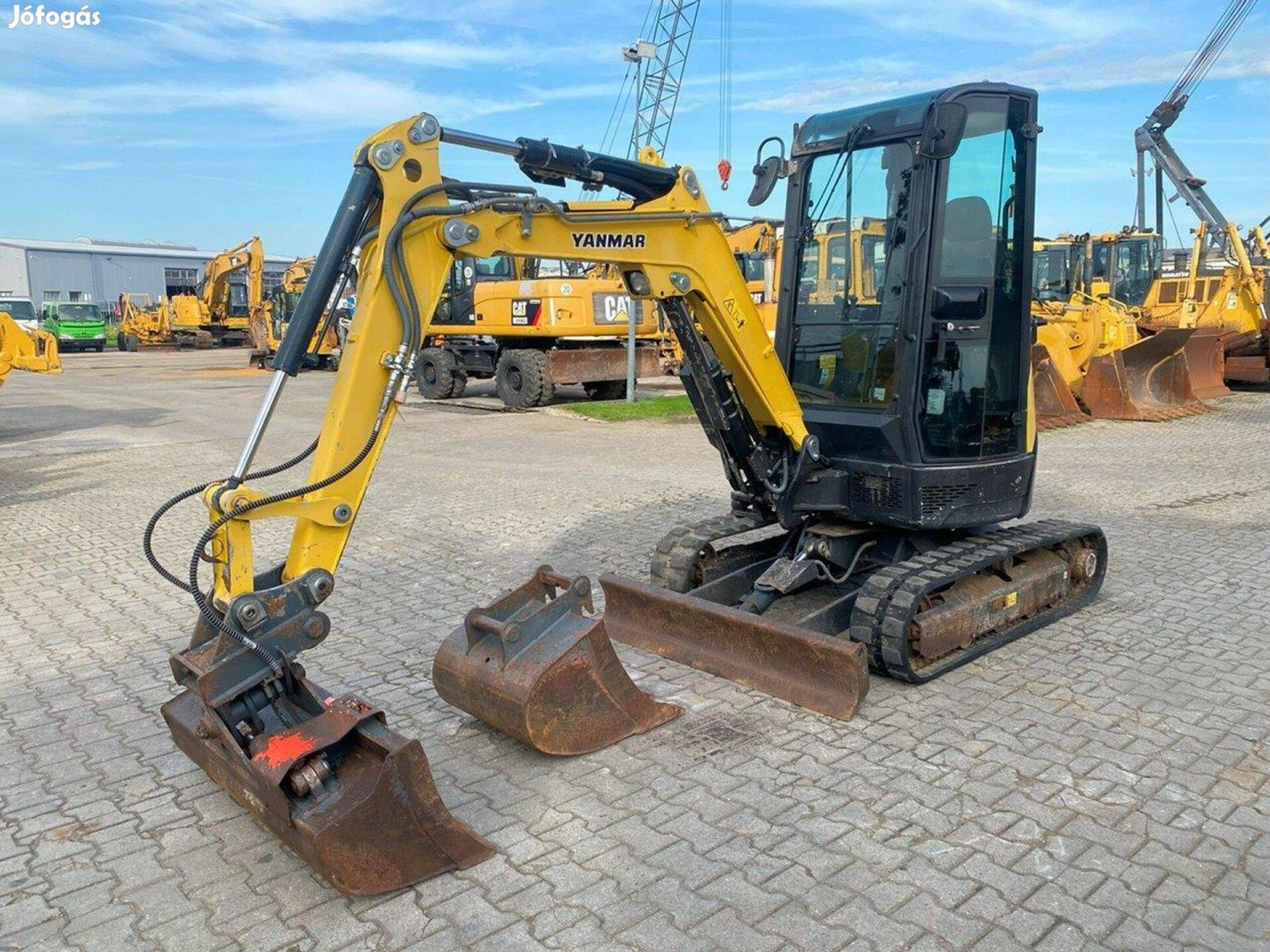 Yanmar Vio25-4 / 1.689 üzemóra / Lízing 20%-tól