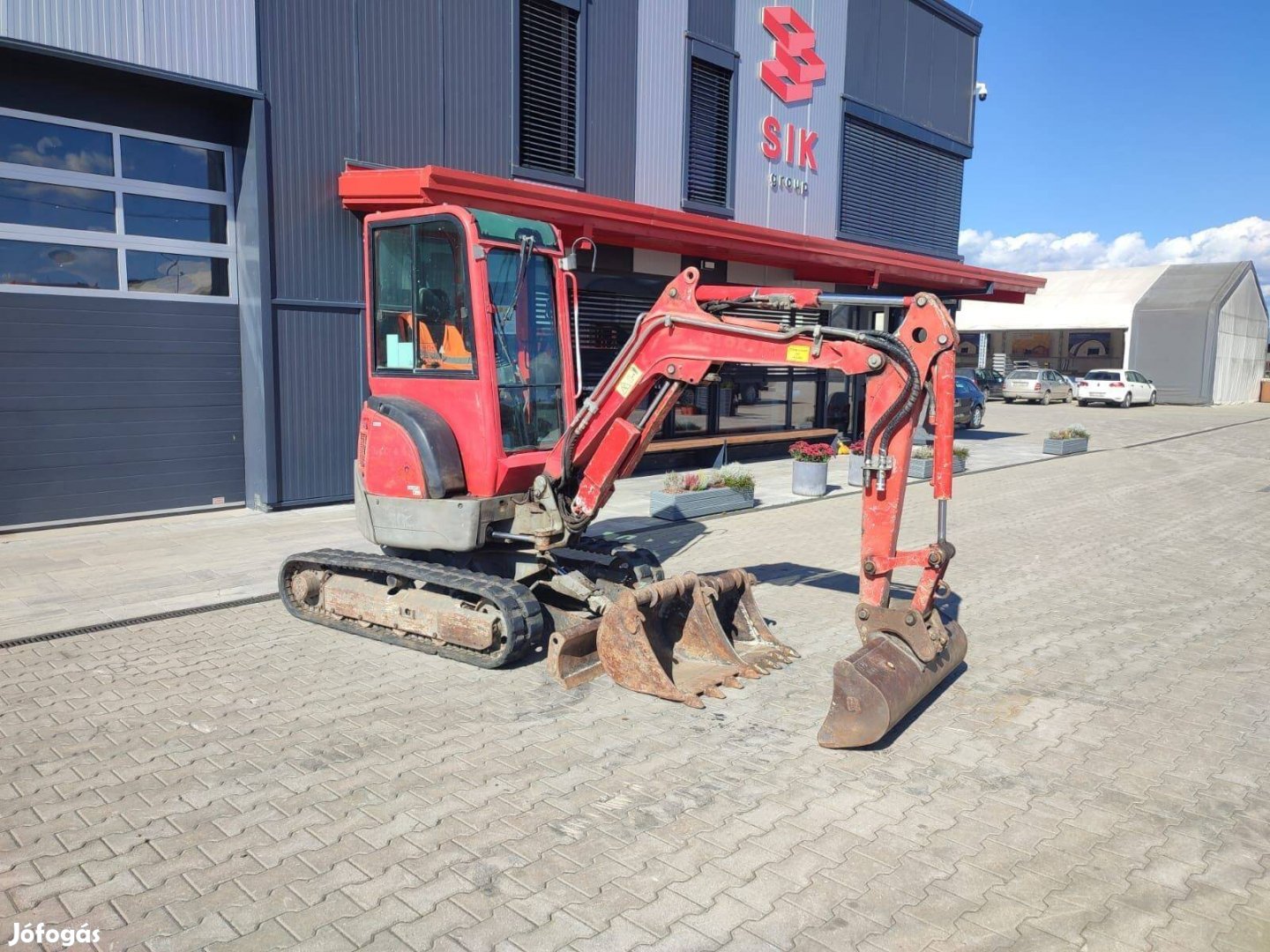 Yanmar Vio25-4 minikotrógép