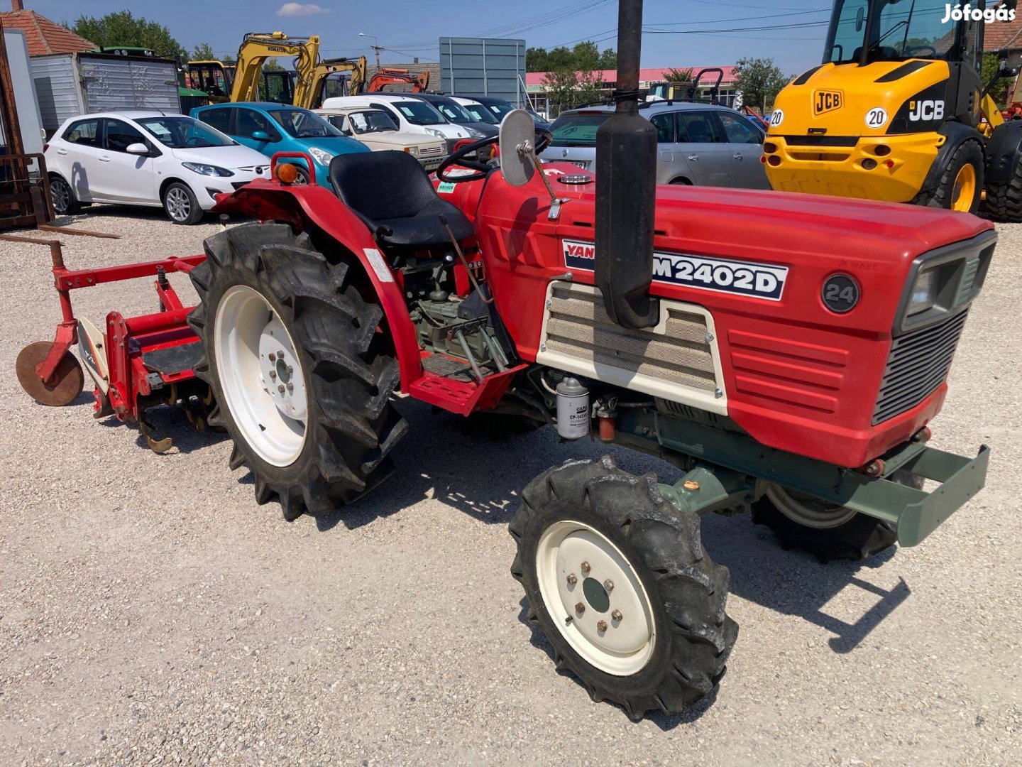 Yanmar YM2402D 24 lóerő, talajmaró, összkerék Bruttó ÁR